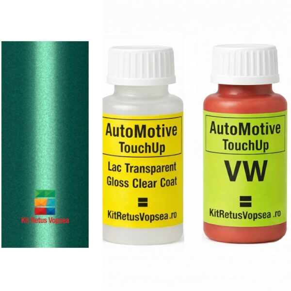 Kit corector vopsea cu pensula Volkswagen Golf VWLD6T (Electronicgruen), 64769, VWLD6T, LD6T, 995, X9
