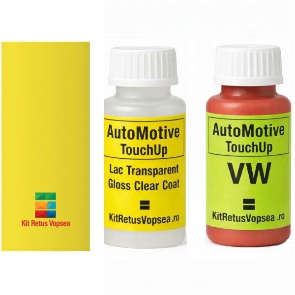 Kit corector vopsea cu pensula Volkswagen Golf VWR116 (Schwefelgelb), VWR116, 116, R116, 9105