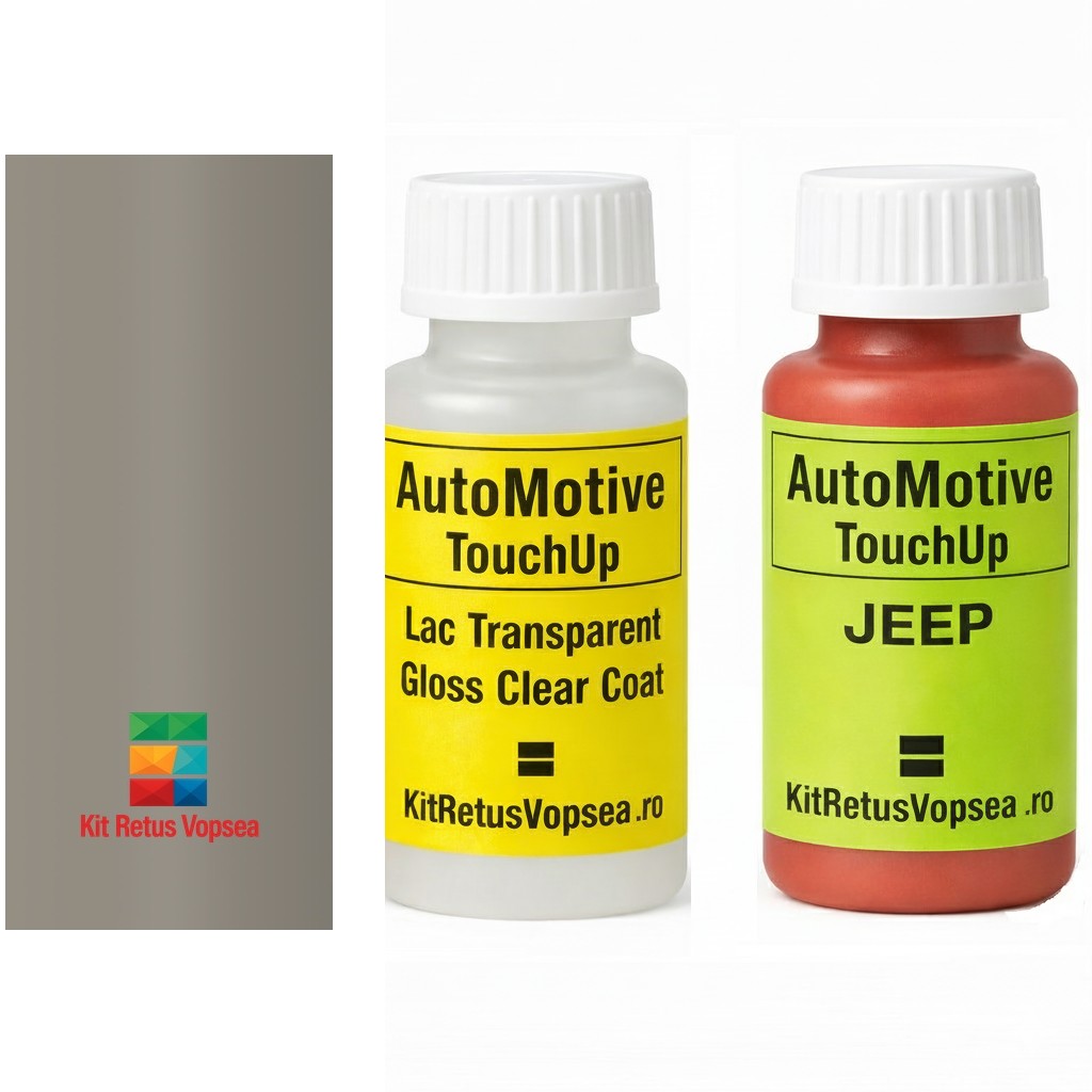 Kit corector vopsea cu pensula Jeep Grand Cherokee JPBD1I (Light Graystone), JPBD1I, CHABD1I, BD1, D1, D1/BD1