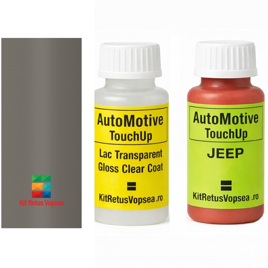Kit corector vopsea cu pensula Jeep Grand Cherokee JPBD3I (Med. Graystone), JPBD3I, CHABD3I, BD3, D3