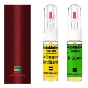 Kit retus vopsea touch-up Nissan Grand Livina NISA33 (Red), NISA33, A33, ANZ, BA33, OANZ