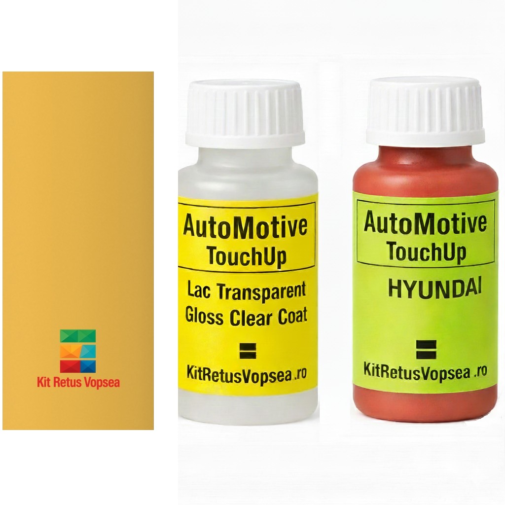 Kit corector vopsea cu pensula Hyundai Grand Starex HY1014 (Sunny Yellow), HY1014, PV