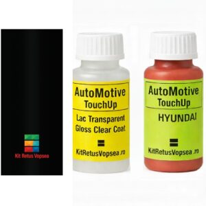 Kit corector vopsea cu pensula Hyundai Grand Starex HY9422 (Space Black), HY9422, NBA