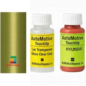 Kit corector vopsea cu pensula Hyundai Grand Starex HY9676 (Lime Green), HY9676, NJA