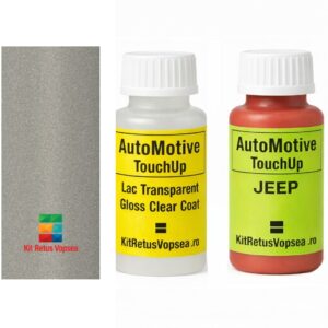 Kit corector vopsea cu pensula Jeep Grand Wagoneer JP17:PW2 (Cement White), JP17:PW2, PW2