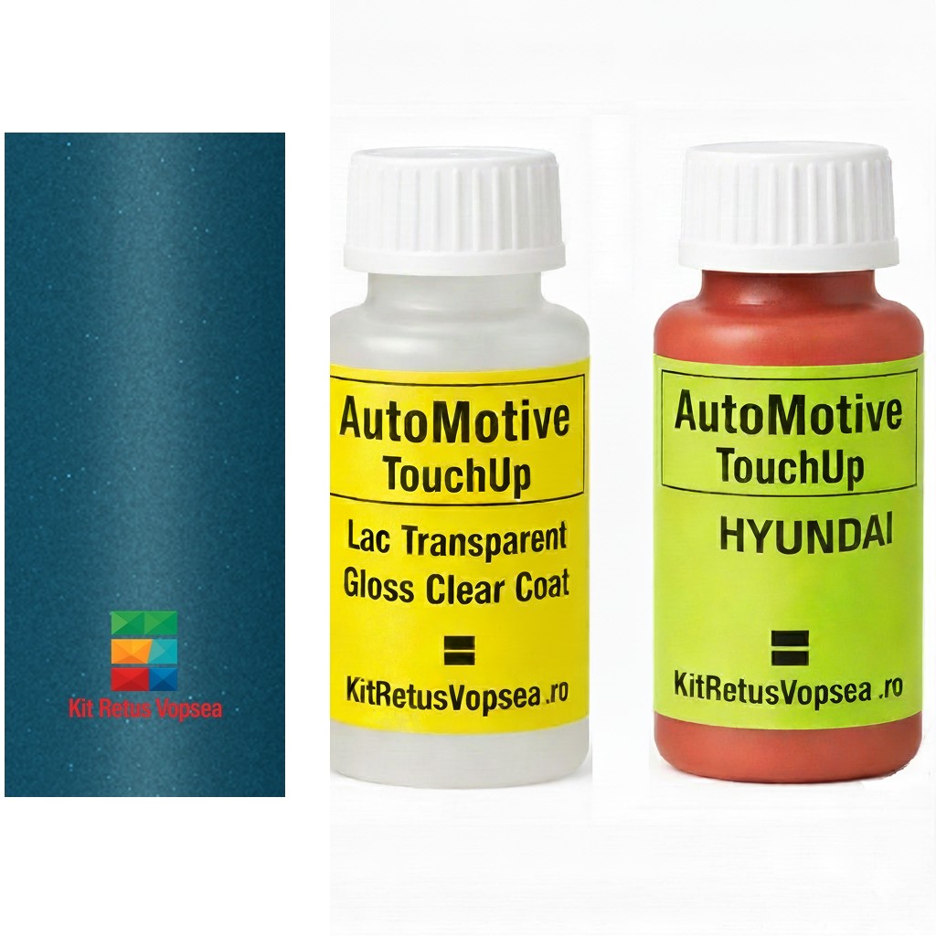 Kit corector vopsea cu pensula Hyundai Grand i10 HYS6U (Aqua Blue), HYS6U, S6U