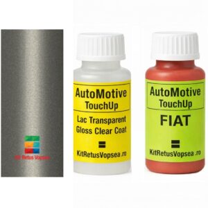 Kit corector vopsea cu pensula Fiat Grande Punto FI174:07 (Grigio Prezioso), FI174:07, 174, 174/B