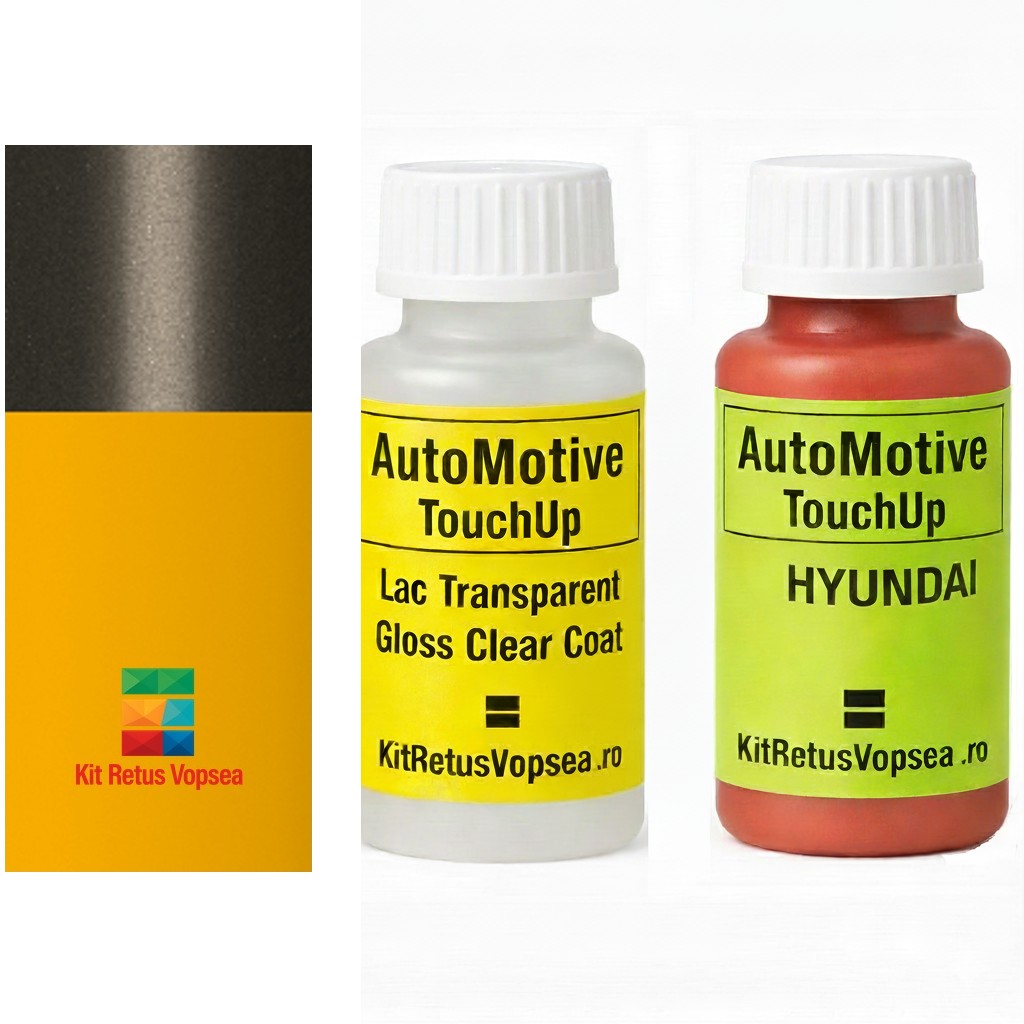 Kit corector vopsea cu pensula Hyundai H-100 HY0046 (Comb. of IA/FU), HY0046, QJ