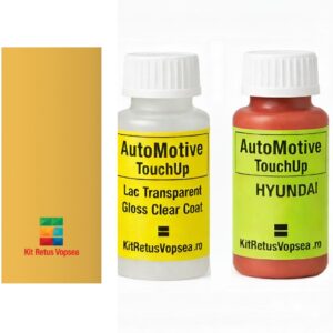 Kit corector vopsea cu pensula Hyundai H-100 HY1014 (Sunny Yellow), HY1014, PV