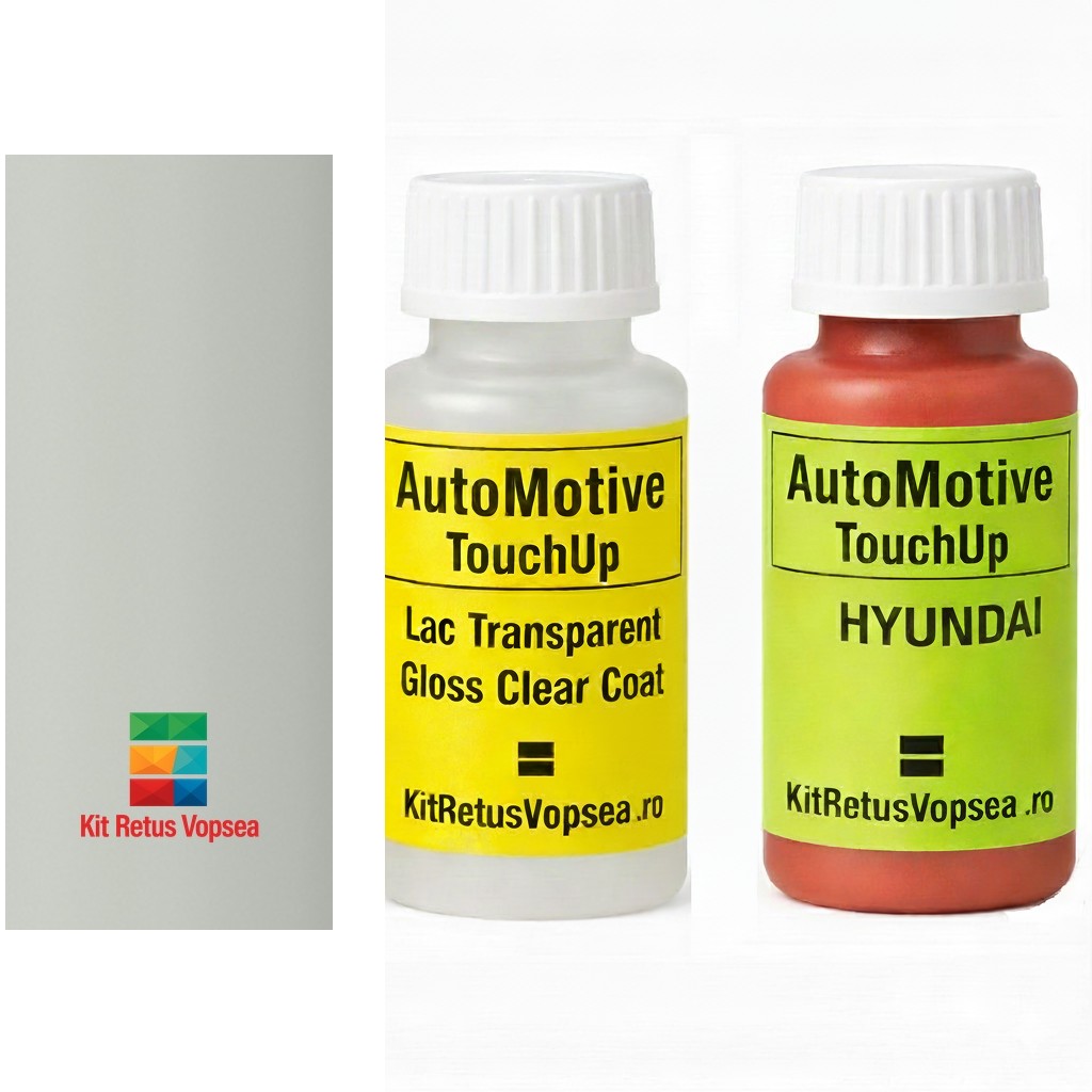 Kit corector vopsea cu pensula Hyundai H-100 HY4002 (Papyrus White), HY4002, PT
