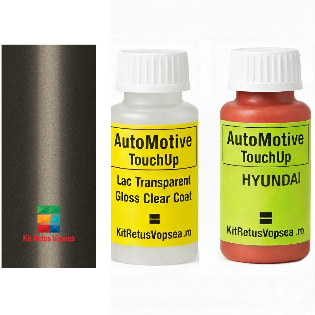 Kit corector vopsea cu pensula Hyundai H-100 HY9625 (Hemp Beige), HY9625, FU
