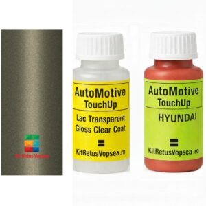 Kit corector vopsea cu pensula Hyundai H-100 HY9648 (Olive Green), HY9648, OG