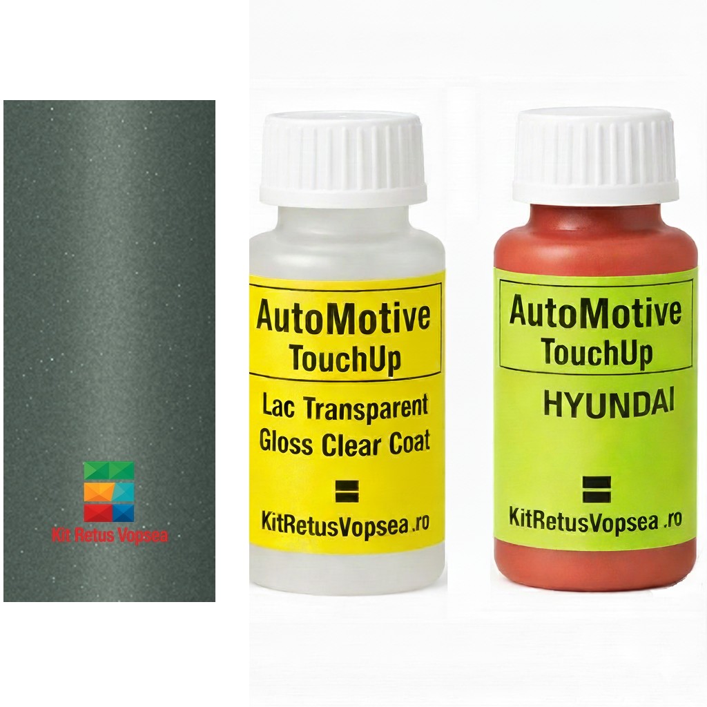 Kit corector vopsea cu pensula Hyundai H-100 HY9664 (Tender Green), HY9664, QQ