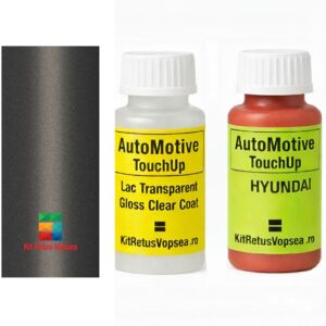 Kit corector vopsea cu pensula Hyundai H-100 HY9772 (Grey), HY9772, GF