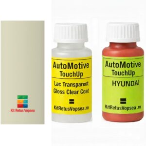 Kit corector vopsea cu pensula Hyundai HD Series HY1012 (J-C/White), HY1012, SO