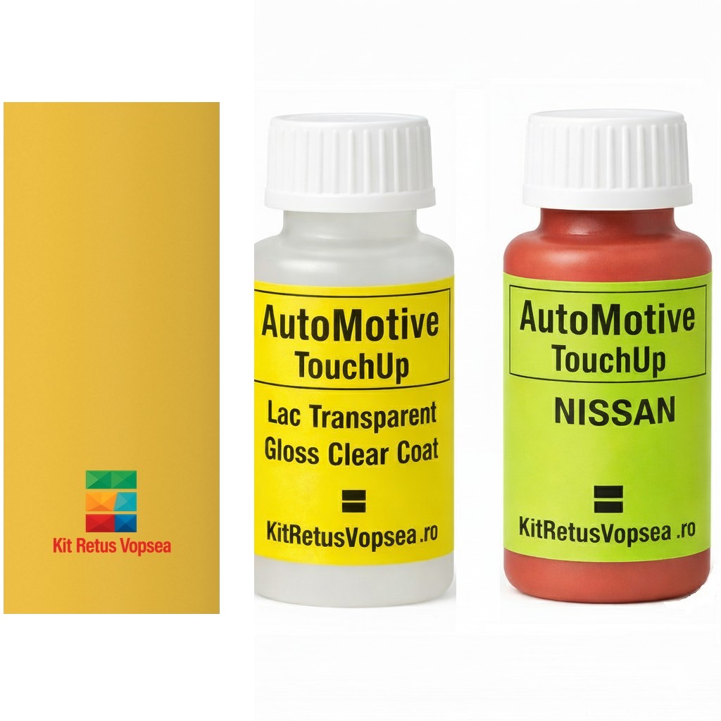 Kit corector vopsea cu pensula Nissan Hardbody NIS1913 (Early Bird Yellow), NIS1913, GE