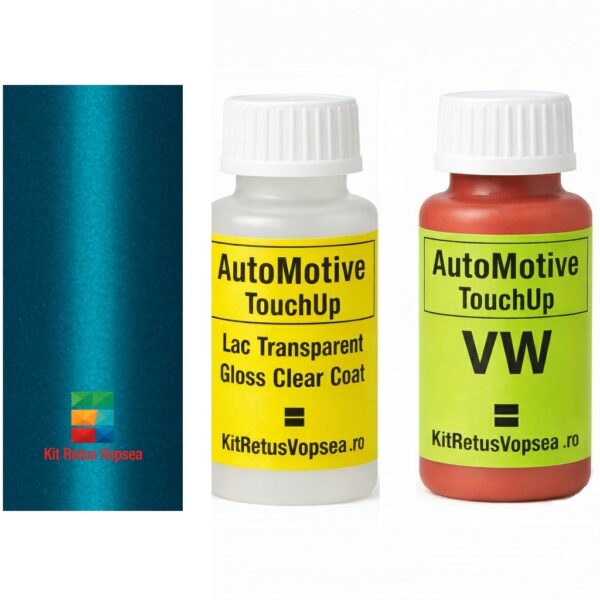 Kit corector vopsea cu pensula Volkswagen ID.5 VWLW5M (Costa Blau), 55855, VWLW5M, 3K, 3K3K, LW5M, L-W5M, W5M