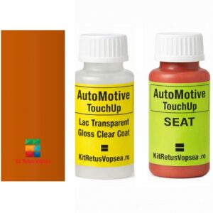 Kit corector vopsea cu pensula Seat Ibiza SEP2C (Naranja Luminoso), SEP2C, E3E3, LP2C, P2C