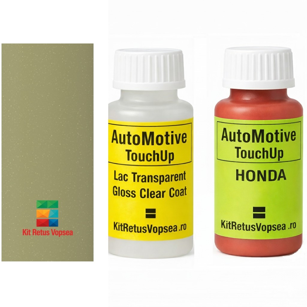 Kit corector vopsea cu pensula Honda Jazz HON9859 (Matcha Creme), HON9859, G520M, G-520M