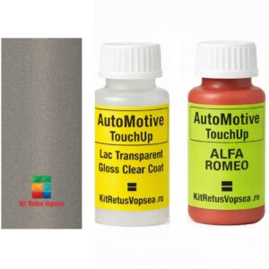 Kit corector vopsea cu pensula Alfa Romeo Junior AR636 (Galleria Light Grey), AR636, 636, 636/C, 3YS