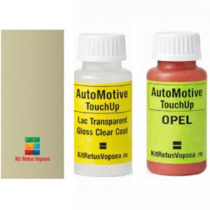 Kit corector vopsea cu pensula Opel Kadett OP413 (Savannagelb), 16796, 050566, OP413, 413