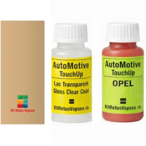 Kit corector vopsea cu pensula Opel Kadett OP428:79 (Gazellenbeige), 18956, 078387, OP428:79, 428, RQ, 51L