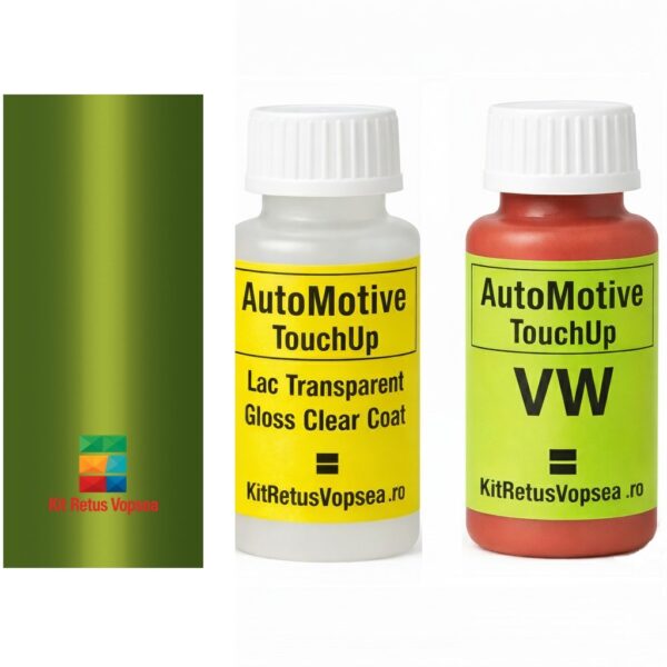 Kit corector vopsea cu pensula Volkswagen Kaefer VWL98B (Viperngruen), nan