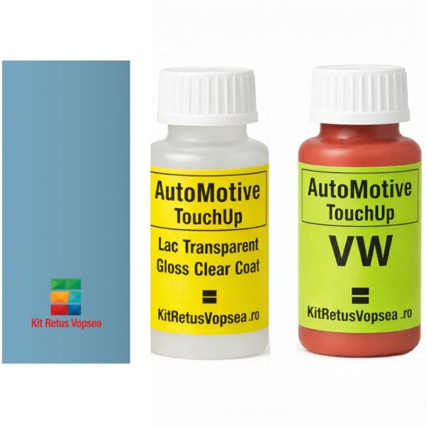 Kit corector vopsea cu pensula Volkswagen Kaefer VWLA5A (Floridablau), nan