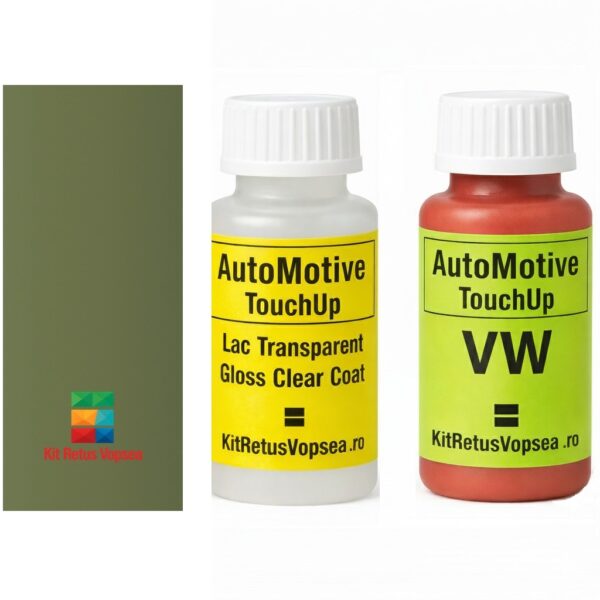Kit corector vopsea cu pensula Volkswagen Kaefer VWLA6B (Lidogruen), nan
