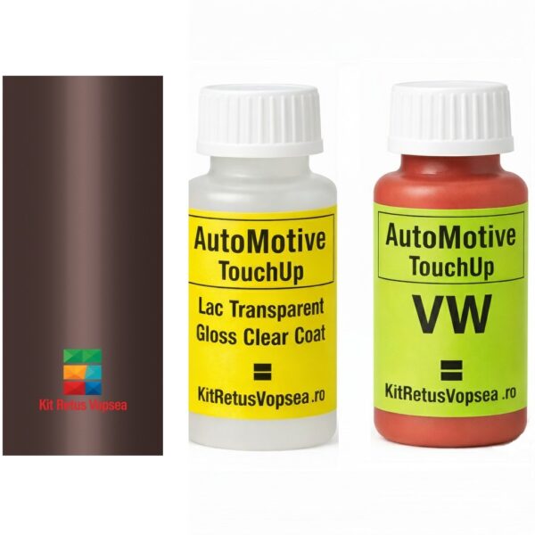 Kit corector vopsea cu pensula Volkswagen Kaefer VWLG4U (Aubergine), nan
