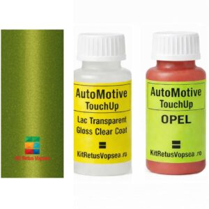 Kit corector vopsea cu pensula Opel Karl OPG6F (Kiwi Gruen), OPG6F, G6F, 340X, U340X, WA340X
