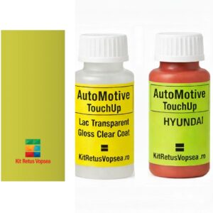 Kit corector vopsea cu pensula Hyundai Kona Electric HYYYY (Neoteric Yellow), HYYYY, YYY