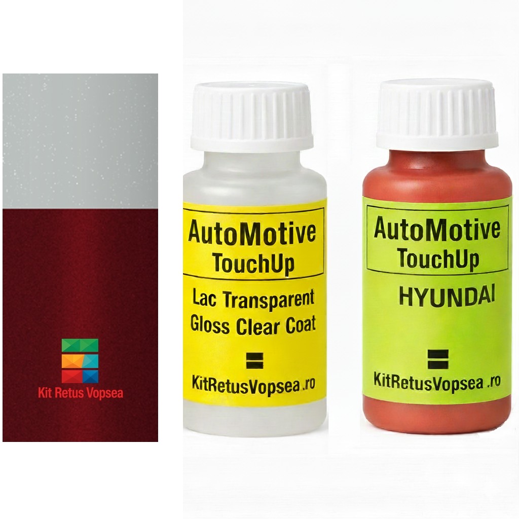 Kit corector vopsea cu pensula Hyundai Kona HYWRW (Comb. of WR6/P6W), HYWRW, WRW