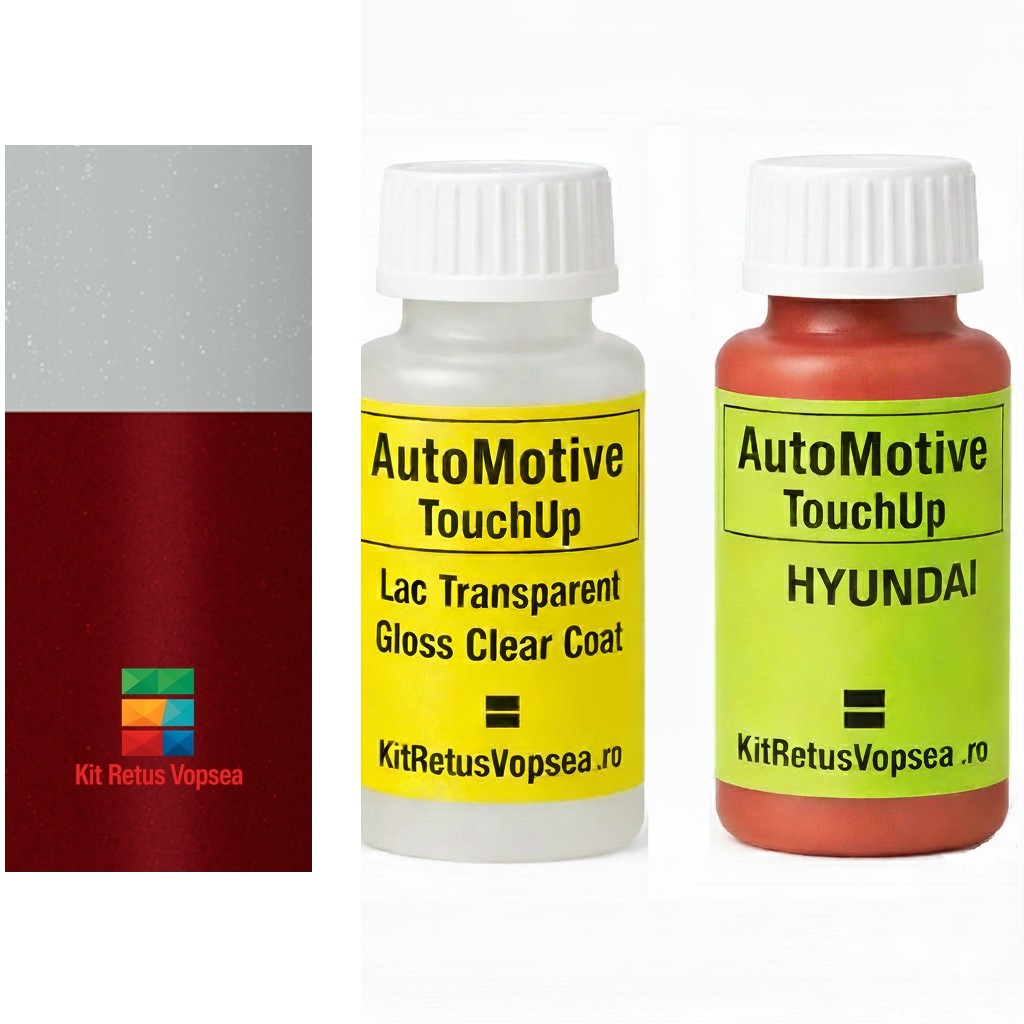 Kit corector vopsea cu pensula Hyundai Kona HYY23 (Comb. of Y2R/P6W), HYY23, Y23