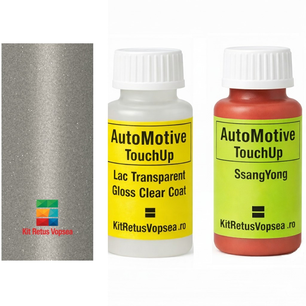 Kit corector vopsea cu pensula SsangYong Korando C SSY9810 (White Lily) ,SSY9810, WAH