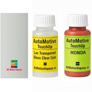 Kit corector vopsea cu pensula Honda LOGO HON4599 (Fr. White), 770076, HON4599, NH538, NH-538, CHHON0010