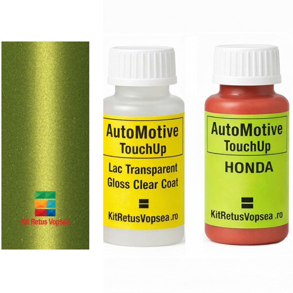 Kit corector vopsea cu pensula Honda LOGO HON9319 (Leaf Green), HON9319, GY21M, GY-21M