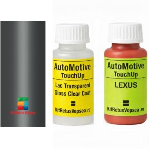 Kit corector vopsea cu pensula Lexus LS400 Series LEX180 (Flint Grey), 790042, LEX180, 180