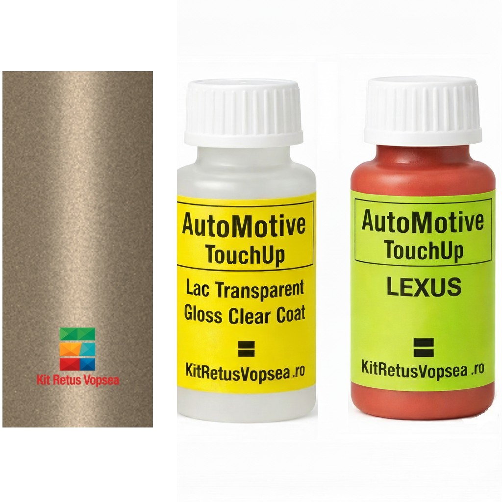 Kit corector vopsea cu pensula Lexus LS460 LEX4T1 (Beige), LEX4T1, 4T1