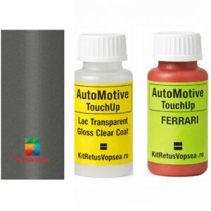 Kit corector vopsea cu pensula Ferrari LaFerrari FER9017 (MTS Quarzite), FER9017, 666116, 929793