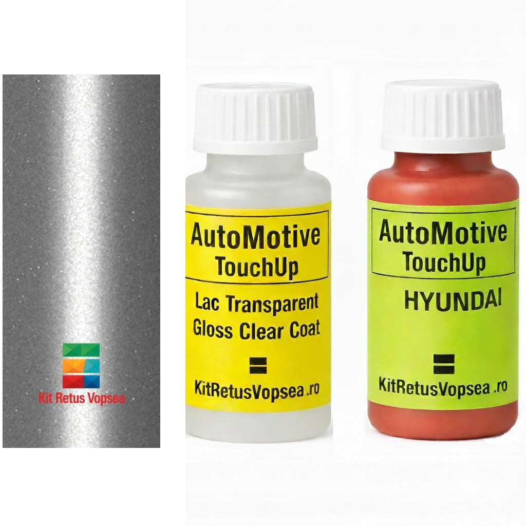 Kit corector vopsea cu pensula Hyundai Lantra HY9498 (Glacier Silver), HY9498, MW, CHHY0006