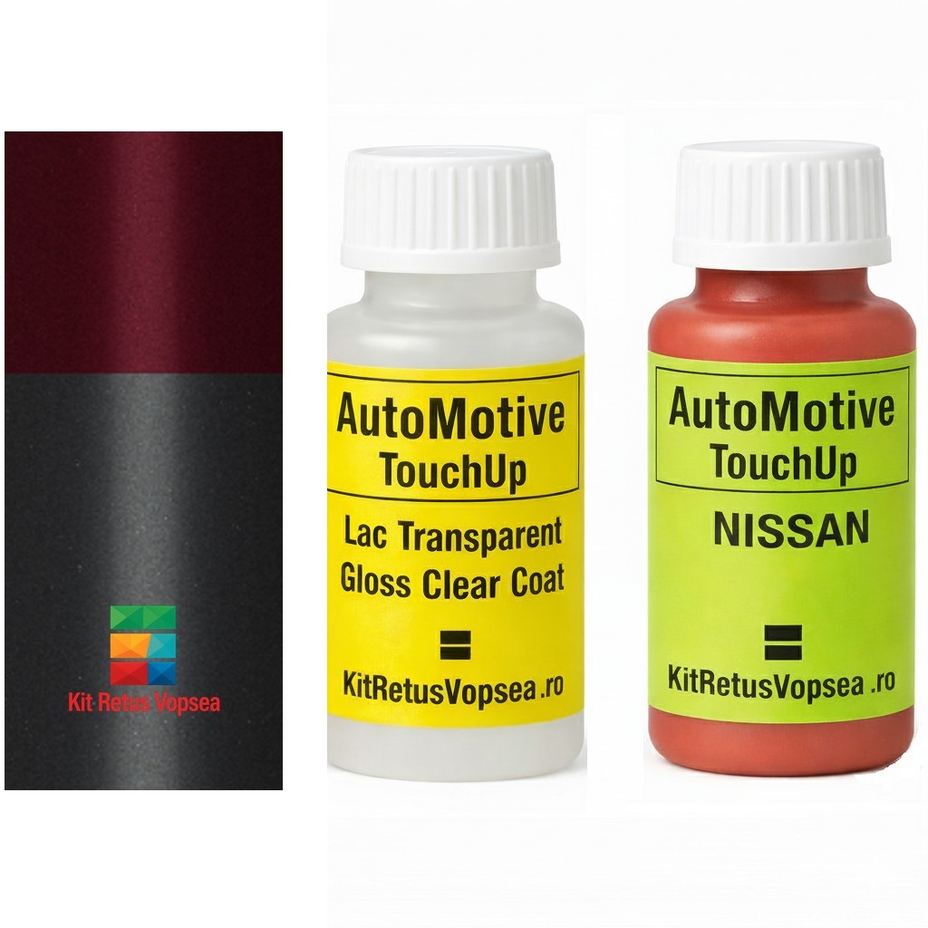 Kit corector vopsea cu pensula Nissan Largo NIS2P0 (Comb. of AL0/KH2), NIS2P0, 2P0