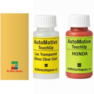 Kit corector vopsea cu pensula Honda Life HON1002 (Luminous Yellow), HON1002, Y58, Y-58