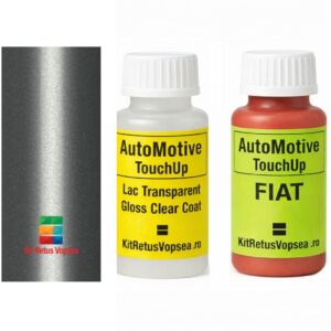 Kit corector vopsea cu pensula Fiat Linea FI9003 (Magnesium Grey), FI9003, INDFI9003