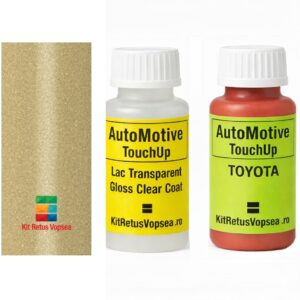 Kit corector vopsea cu pensula Toyota Liteace TOY591 (Yellow), TOY591, 591
