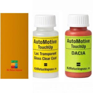 Kit corector vopsea cu pensula Dacia Logan DAC1000 (Galben Sport) ,DAC1000, 041A, 40011