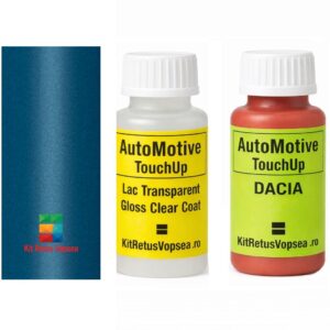 Kit corector vopsea cu pensula Dacia Logan DAC9048 (Azur) ,DAC9048, 61F, TE61F, 61035, 55663
