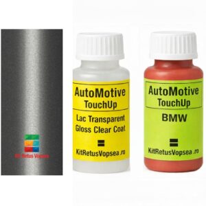Kit corector vopsea cu pensula BMW M5 BMWP67 (Frozen Dark Silver), BMWP67, 490, P67, WP67, INDBMWP67