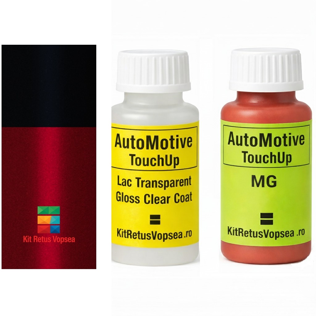 Kit corector vopsea cu pensula MG MG4 EV MGZAU (Dynamic Red + Black Roof) ,MGZAU, 5ZAU, ZAU