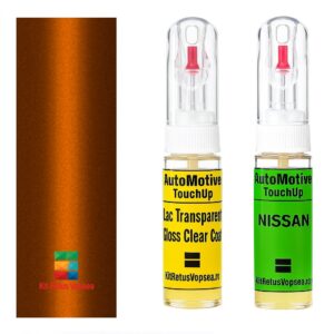 Kit retus vopsea touch-up Nissan Magnite NISEBB (Laranja), NISEBB, BEBB, EBB, INDNISEBB